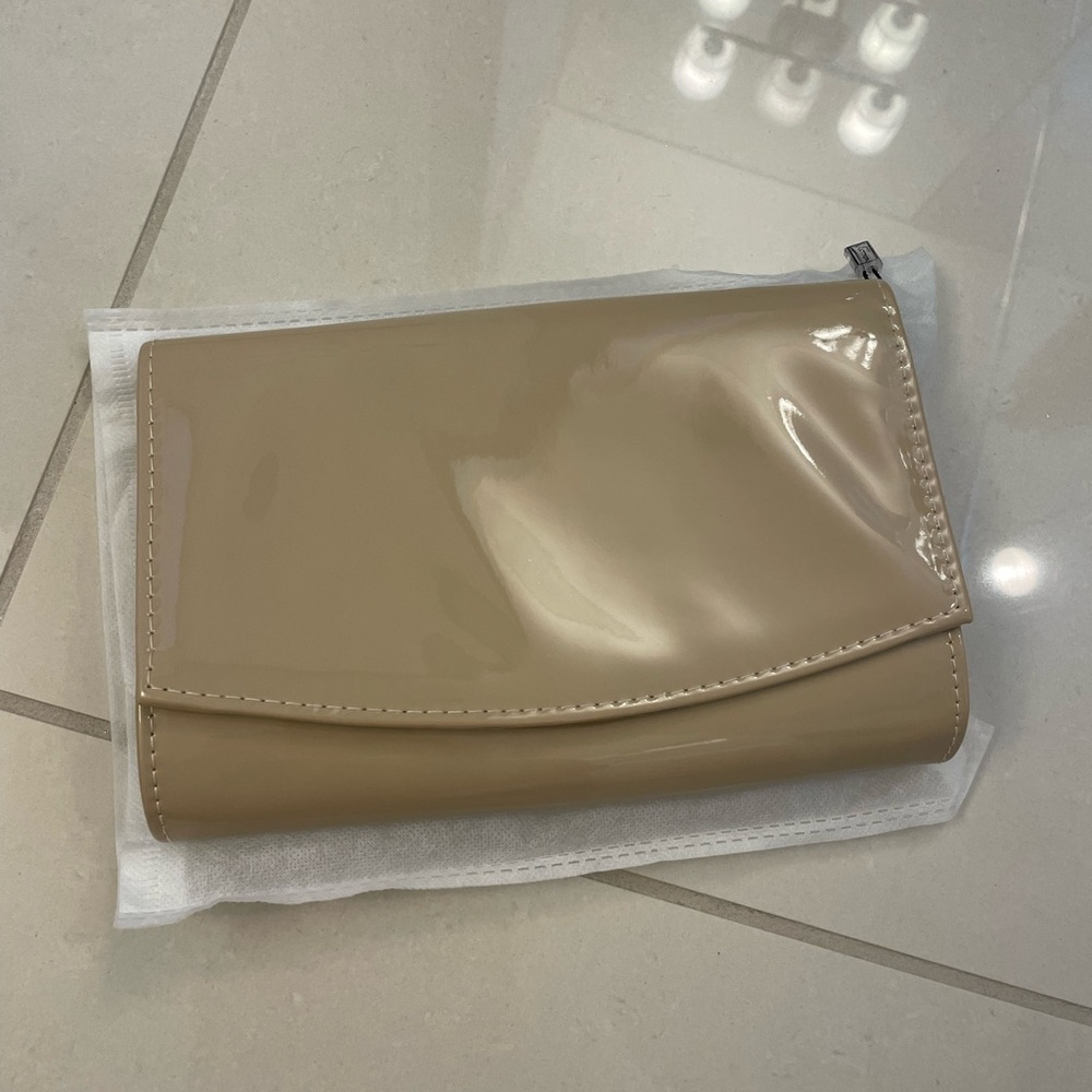 Tan Clutch